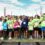 East London families brave blustery race