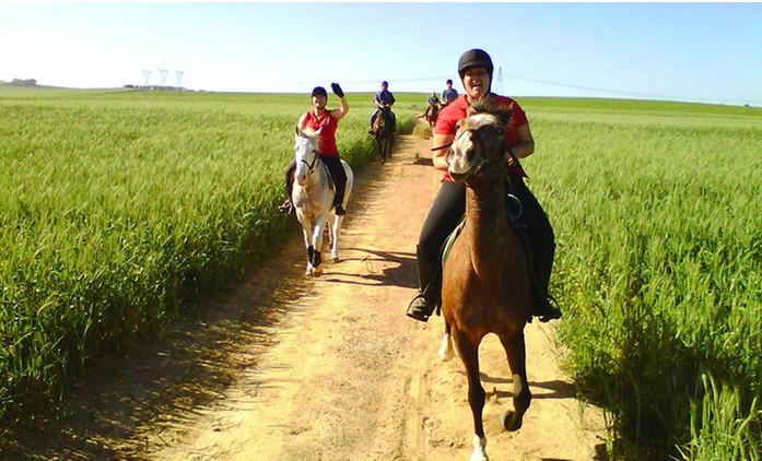 Horseback-riding