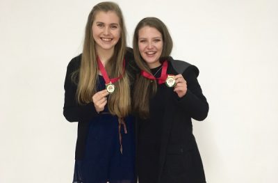 Hayley Ward and Bianca Brown