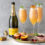 Nectarine Bellini for festive summer sundowners